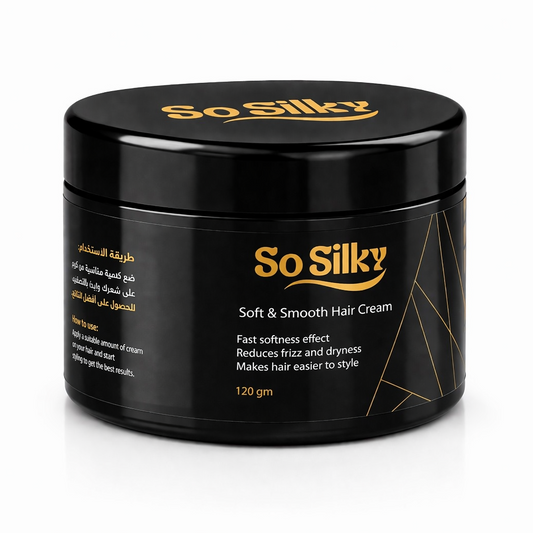 كريم So Silky لعلاج هيشان وجفاف الشعر